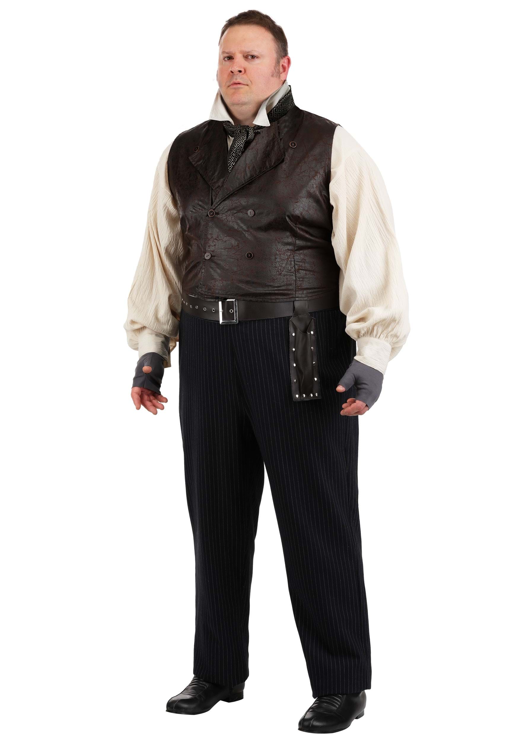 Plus Size Sweeney Todd Costume for Men