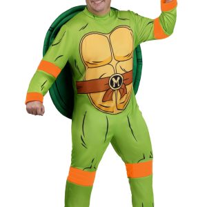 Plus Size Teenage Mutant Ninja Turtles Michelangelo Costume for Men