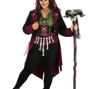 Plus Size Voodoo Queen Costume for Women