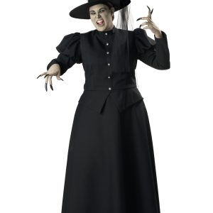 Plus Size Women's Black Witch Costume