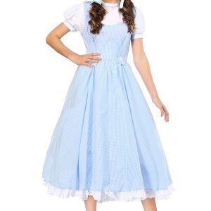 Plus Size Women's Deluxe Kansas Girl Costume