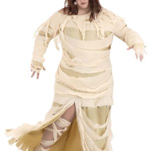 Plus Size Women's Full Length Mummy Costume