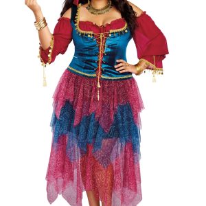 Plus Size Women's Mystical Fortune Teller Costume