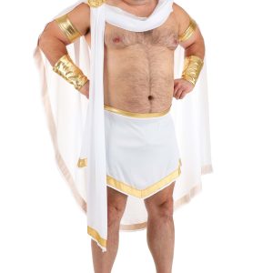 Plus Size Zeus Costume for Men