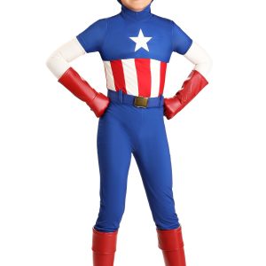 Premium Marvel Captain America Costume for Boys