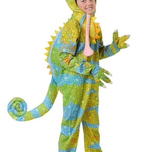 Realistic Chameleon Costume for Kids