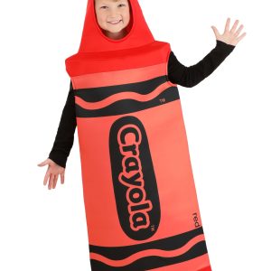 Red Crayola Crayon Kid's Costume