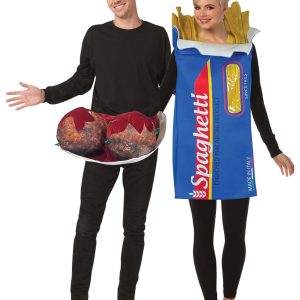 Spaghetti and Meatballs Couples Costume