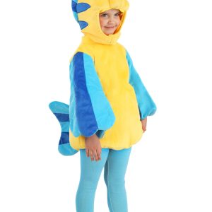 Toddler Disney Plush Flounder Costume