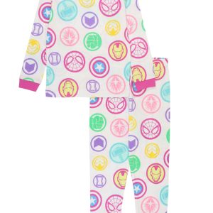 Toddler Girl's Marvel Icons Sleep Set