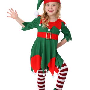 Toddler Girl's Santa's Helper Costume
