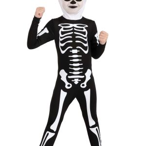 Toddler Karate Kid Skeleton Suit Costume