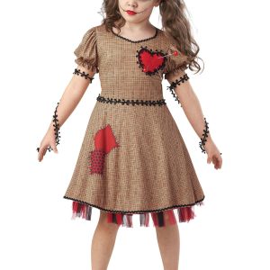 Voodoo Doll Costume for Girls