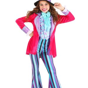 Whimsical Mad Hatter Costume for Girls