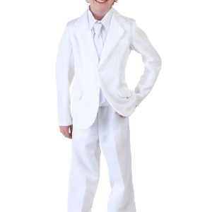 White Suit Costume for Kids