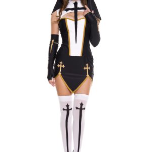Women's Bad Habit Nun Costume