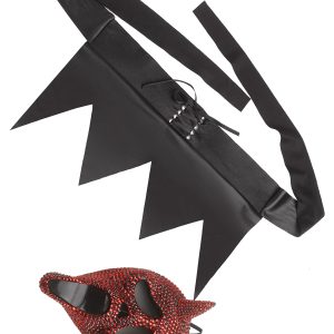 Women's Bling Devil Ghost Face Costume