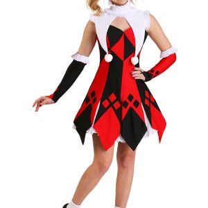 Women's Cute Court Jester Costume