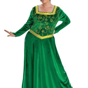 Women's Deluxe Shrek Fiona Costume Dress
