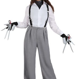 Women's Edward Scissorhands White Shirt Costume