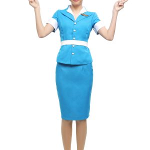 Women's Flight Attendant Costume Dress
