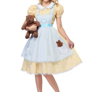 Women's Goldilocks Costume Dress