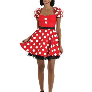 Women's Minnie Mouse Polka Dot Costume