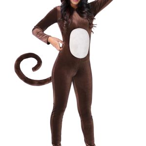 Women's Monkey Around Jumpsuit Costume