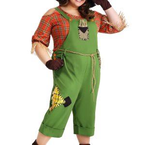 Women's Plus Size Scarecrow Costume