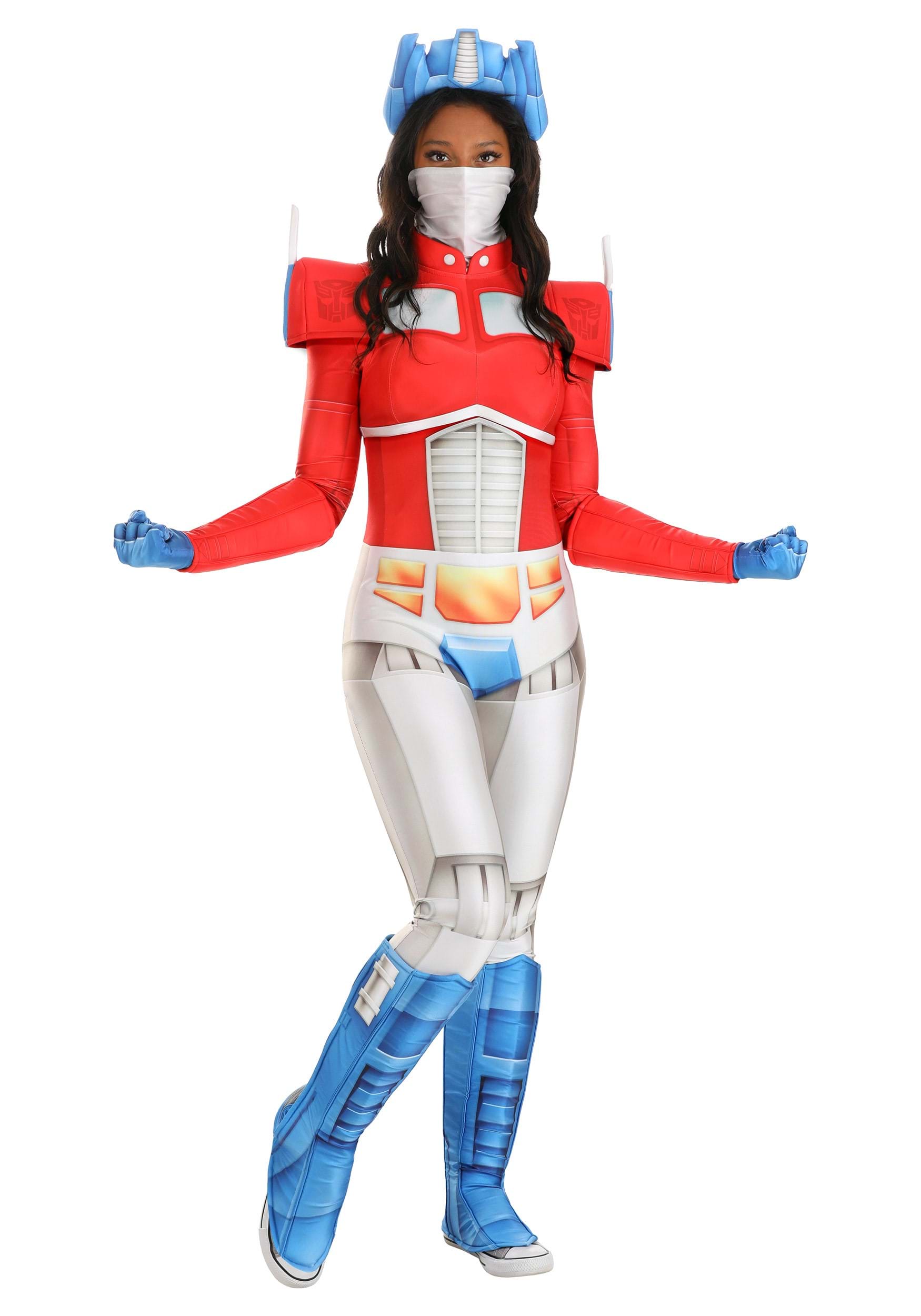 Women's Retro Optimus Prime Costume