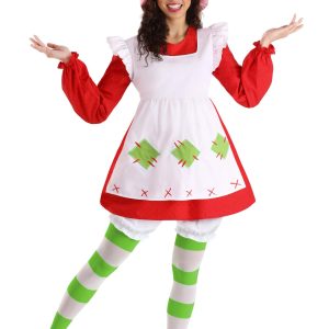 Women's Retro Strawberry Shortcake Costume