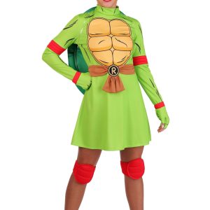 Women's Teenage Mutant Ninja Turtles Raphael Costume Dress
