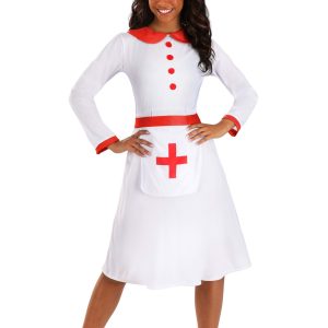 Women's White Nurse Costume