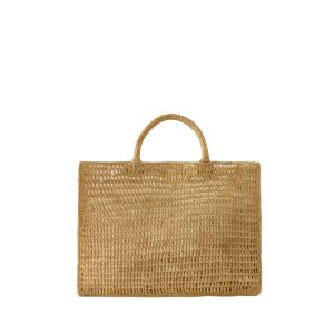 Anika Raffia Crochet Tote