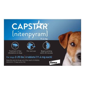 Capstar Flea Control Tablets Cats 0.5-11kg 12 Tablets