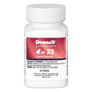 Droncit Tapewormer For Cats & Dogs 2 Tablet