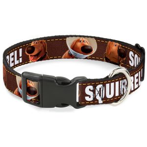 Dug 3 Poses Squirrel! Plastic Clip Pet Collar