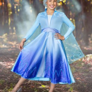 Girl's Disney Frozen 2 Deluxe Elsa Costume