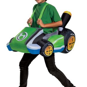Kid's Inflatable Yoshi Kart Costume