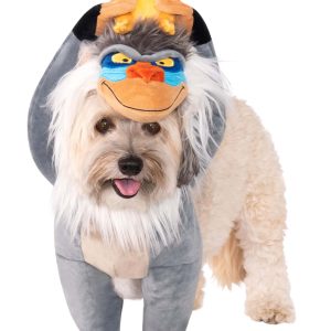 Lion King Rafiki and Simba Costume for Dog's