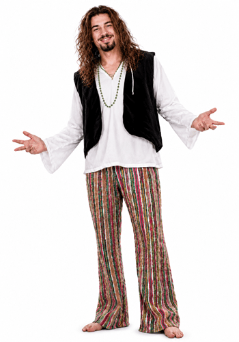 Men's 60's Hippie Costume