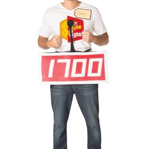 Price is Right Red Contestant Costume for Adults