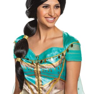 Princess Jasmine Aladdin Live Action Adult Wig