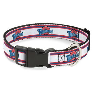 Space Jam Tune Squad Logo Plastic Clip Pet Collar