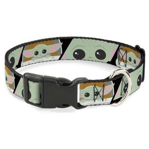 Star Wars The Child Chibi Face Pet Collar