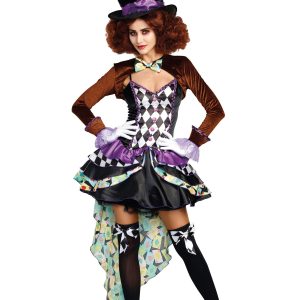 Women's Raving Mad Hatter Costume