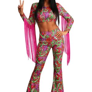 Women's World Peace Hippie Costume