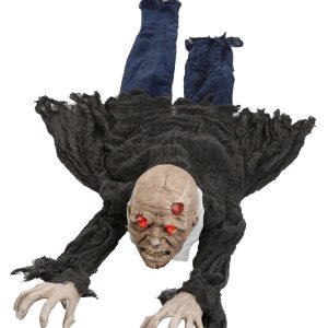 65-Inch Animated Crawling Zombie Decoration