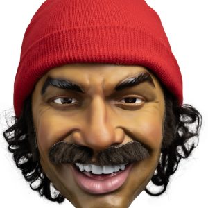 Adult Cheech and Chong Cheech Deluxe Injection Mask