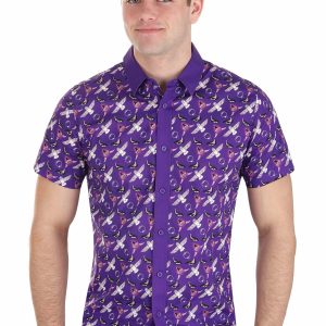 Adult Labyrinth Button Up Shirt